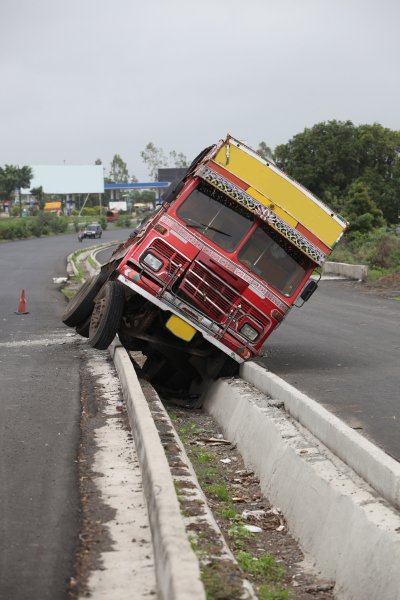 Truck accident