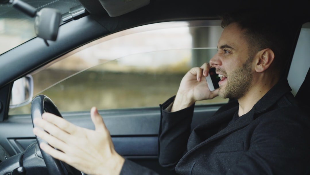 driver calling 911 near the I-75/I-85 Connector