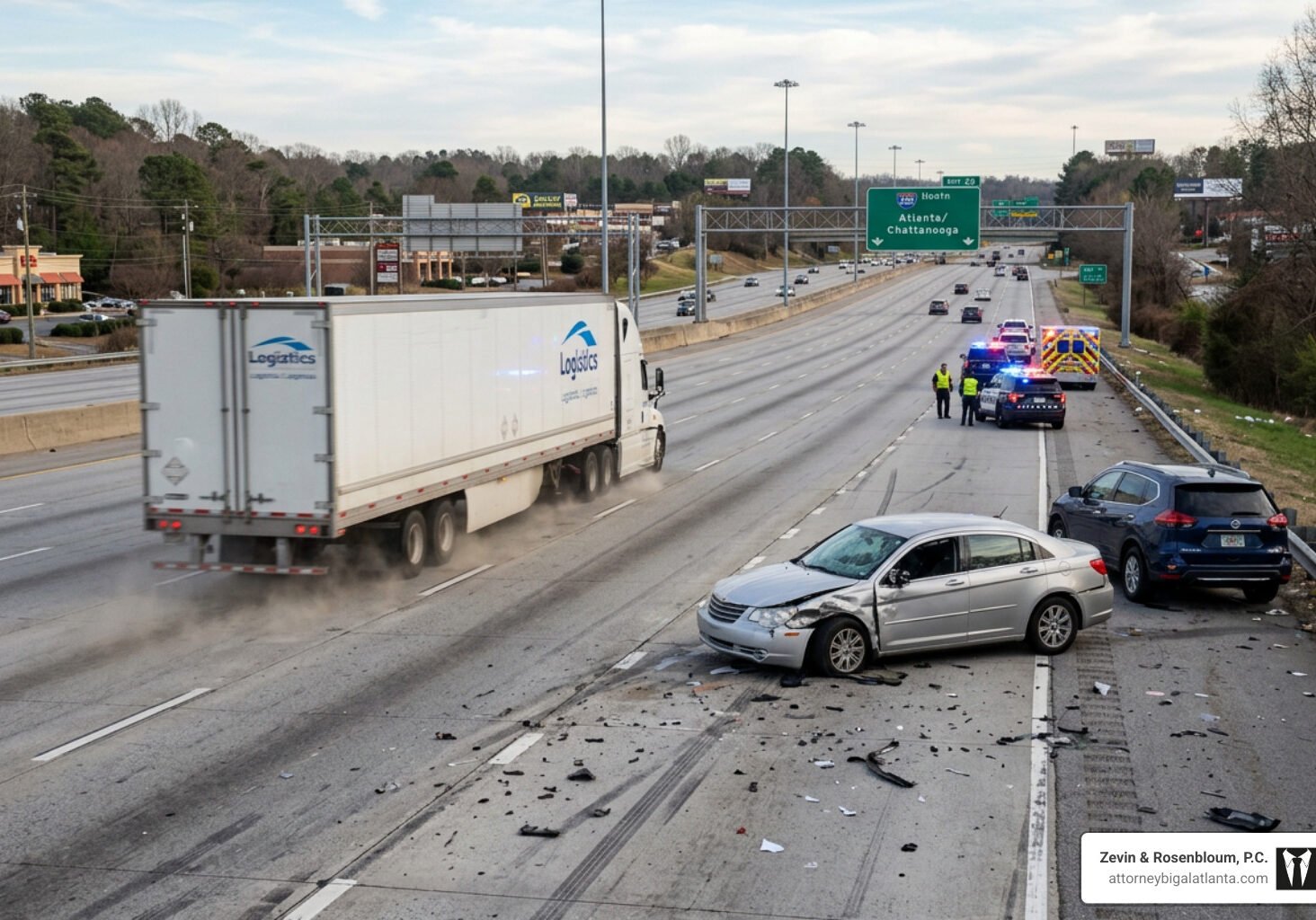 Truck flee scene attorney