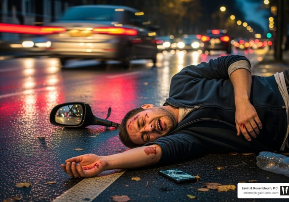Peatón atropellado por conductor sin seguro